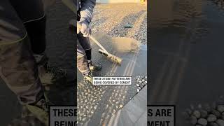 Extremely satisfying pavement installation 😲 😍 🎥 TikTok  fratuspavimentazionisrl [upl. by Ahsenre]