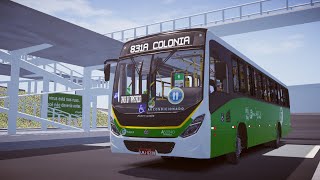 Proton Bus Simulator  Marcopolo Torino 2014 Padrão Tijuca RJ  Mapa Jacarepaguá Alpha [upl. by Dirtsa729]