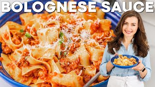 Bolognese Sauce Recipe [upl. by Newbold]