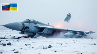 Horrifying footage 10 Russian MiG29s shot down while patrolling the skies over Kursk [upl. by Surat]