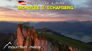 Mondsee amp Schafberg  Gravelbike amp Hike Tour  2 Tage  300km  3300hm [upl. by Ainessej]