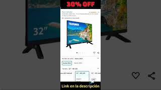 Televisor Telefunken de 32 pulgadas en oferta en Amazon  TecnoBreak [upl. by Alleda]