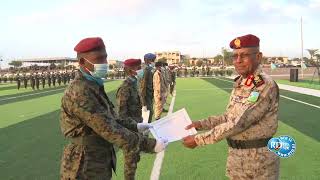 ARMÉECCO  cérémonie de fin de formation des stagiaires de l’Armée Djiboutienne [upl. by Esilehc553]