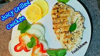 PEPPER GRILLED CHICKEN   HOW TO MAKE GRILLED CHICKEN AT HOME  HEALTHY CHICKEN SNACK [upl. by Gish]