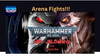 Warhammer 40K Arena Fights Ep1 Assault Intercessors vs Necron Warriors [upl. by Aikrehs]