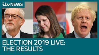 Election 2019 Live The Results  ITV News [upl. by Eanrahc]