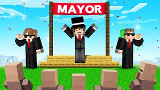 I Became The MAYOR Of SQUID ISLAND Minecraft [upl. by Anirdna]