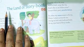 The Land of Storybooks Class 4 Explanation in hindi [upl. by Maletta643]