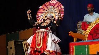 Yakshagana  Dhee shakthi  1  Suresh shetty amp Anand kumar  Hudugodu Chandrahasa [upl. by Eelarac]