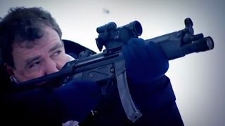 Guns amp Ice Winter Biathlon CHALLENGE  Top Gear Winter Olympics  Top Gear [upl. by Nadeen346]