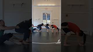 Microdose Pilobolus from new work improv w Luke Stylescaterpillar [upl. by Stormy]