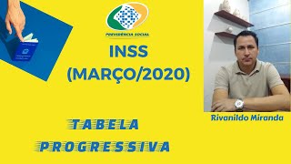 TABELA PROGRESSIVA em EXCEL do CÁLCULO de INSS em 5 SEGUNDOS [upl. by Meurer229]