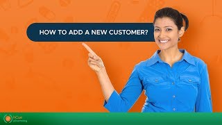 hCue Pharmacy Software  How to add a New Customer [upl. by Bonne540]