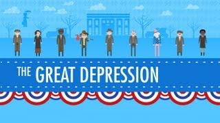 The Great Depression Crash Course US History 33 [upl. by Ko]