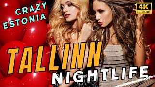 Tallinn Nightlife Guide Where to Party in the Capital of Estonia  4K [upl. by Oirramaj]