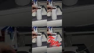 20oz Sublimation Tumbler with Handle Full Wrap Seamless Tutorial [upl. by Maxima263]