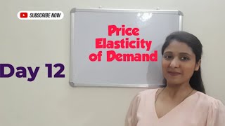 Consumers Theory Class 12  Microeconomics  Price Elasticity of Demand  Ecoh  DU [upl. by Vadim]