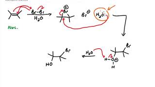 Halohydrin Reaction Anti dihydroxylation and Syn dihydroxylation [upl. by Carney]