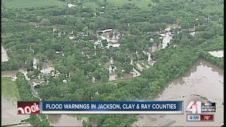 Mosby Sibley residents forced out of homes by flooding as Missouri River rises [upl. by Abramson]