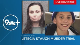 Letecia Stauch trial live stream Testimony on discovery of Gannons remains [upl. by Ardnad933]