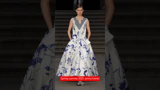 Erdem spring summer 2025 LFW2024 springsummer2025 prints trendingshorts youtubeshorts [upl. by Ardnuek863]