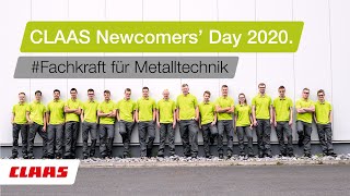 CLAAS Newcomers Day  Fachkraft für Metalltechnik [upl. by Zosema]