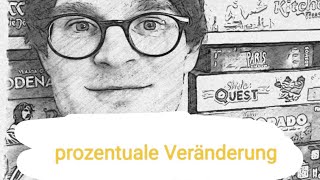 prozentuale Veränderung  Prozent und Zinsrechnung  Mathe Kl 7  Lernvideo Mathe  praktisch [upl. by Albie716]