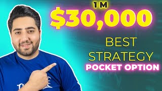 🔥 Best Strategy For Pocket Option 💰 30000 1Min strategy Live trade pocketoption binaryoptions [upl. by Lou]