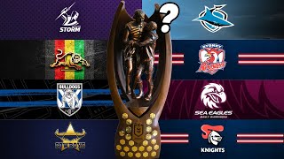 NRL FINALS Predictions [upl. by Ruhtua]