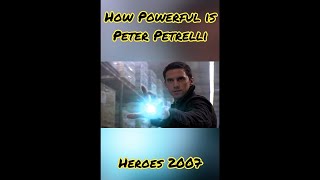 How Powerful is Peter Petrelli Heroes 2007 [upl. by Nalyd]