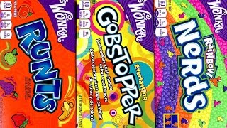 Wonka Rainbow Nerds  Wonka Runts  Wonka Gobstopper [upl. by Otokam]