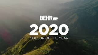 BEHR® 2020 Colour of the Year Back to Nature [upl. by Boyt991]