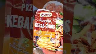 Polnische Piroggen mit Gyros Füllung essen foodshorts musicsubscribelecker song [upl. by Gerianna]