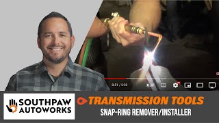 Making your own toolsSnap Ring Tool SouthpawAutoworks [upl. by Eornom108]