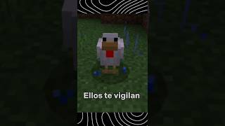 Los pollos nos vigilan 😨😱 minecraft viral miedo josativi minecraftshorts shorts youtube [upl. by Lempres]