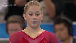 Shawn Johnson Floor AA HD 2008 Beijing Olympics [upl. by Claudetta]