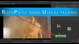 RotoPaint node Useful technic vfxpaint rotopaintnuke [upl. by Shotton21]