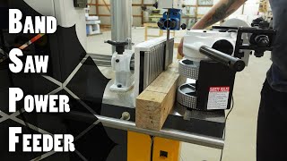 Installing a CoMatic AF19 Bandsaw Power Feeder [upl. by Dodge]