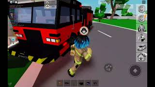 I become a firefighter in Brookhaven RP [upl. by Hakvir]