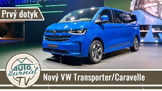 Nový Volkswagen Caravelle a Transporter Svetová premiéra [upl. by Ephrayim]