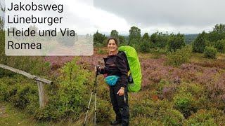 Jakobsweg Lüneburger Heide und Via Romea 2021 [upl. by Miguel]