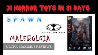 🎃 Malebolgia Spawn 1997 31 Horror Toys in 31 Days [upl. by Ellainad193]