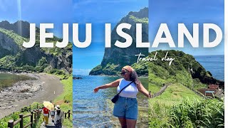 SOLO trip to jeju🍊☀️ exploring seongsan ilchulbong  vlog [upl. by Onia]