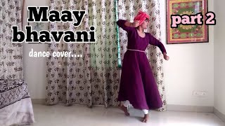 Maay bhavani dance cover  Tanhaji  Durga puja dance performance  Navratri special dance  Dance [upl. by Dennet]