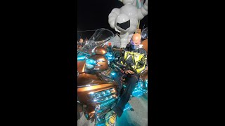 Music and Lights Show at Biker Fest Lignano 2022 Italy [upl. by Eceeryt832]