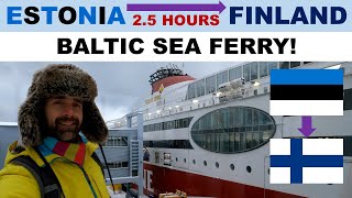 Ferry trip from TALLINN Estonia to HELSINKI Finland [upl. by Theurer772]