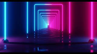 Neon Lights Modern Animated Loop Background  Motion Madeno copyrightfree download [upl. by Eimot]