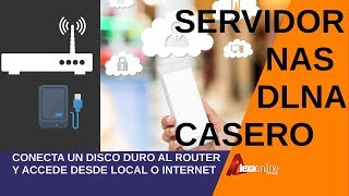 Como crear GRATIS tu propio servidor casero MULTIMEDIA dlnanas PASO A PASO [upl. by Tuchman838]