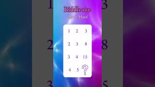 Can you solve this riddle riddles canyouanswer challenge smart [upl. by Marlane]