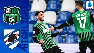 Sassuolo 10 Sampdoria  Berardi Gives Sassuolo Win With Bicycle Kick  Serie A TIM [upl. by Ojybbob]